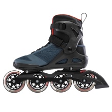 Rolki Rollerblade Inline Skates Macroblade 90 (Kółka: 90mm/84A, Łożyska: SG9) orionowy niebieski/pomarańczowy mężczyźni